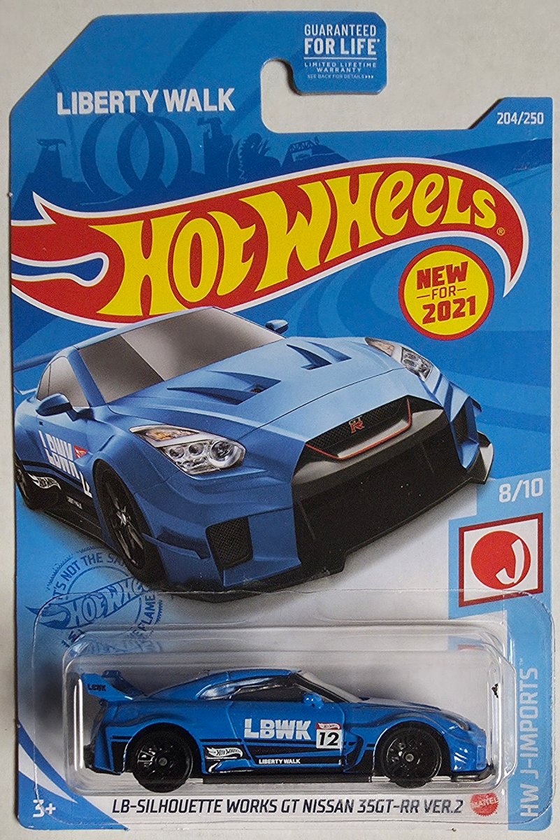 2021 Hot Wheels LB-Silhouette Works GT Nissan 35gt-RR Ver.2 (First Edition)