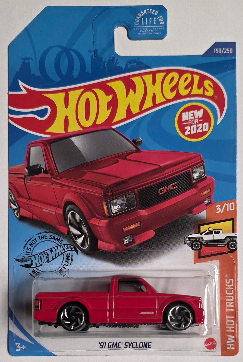 2020 Hot Wheels '91 GMC Syclone (First Edition)