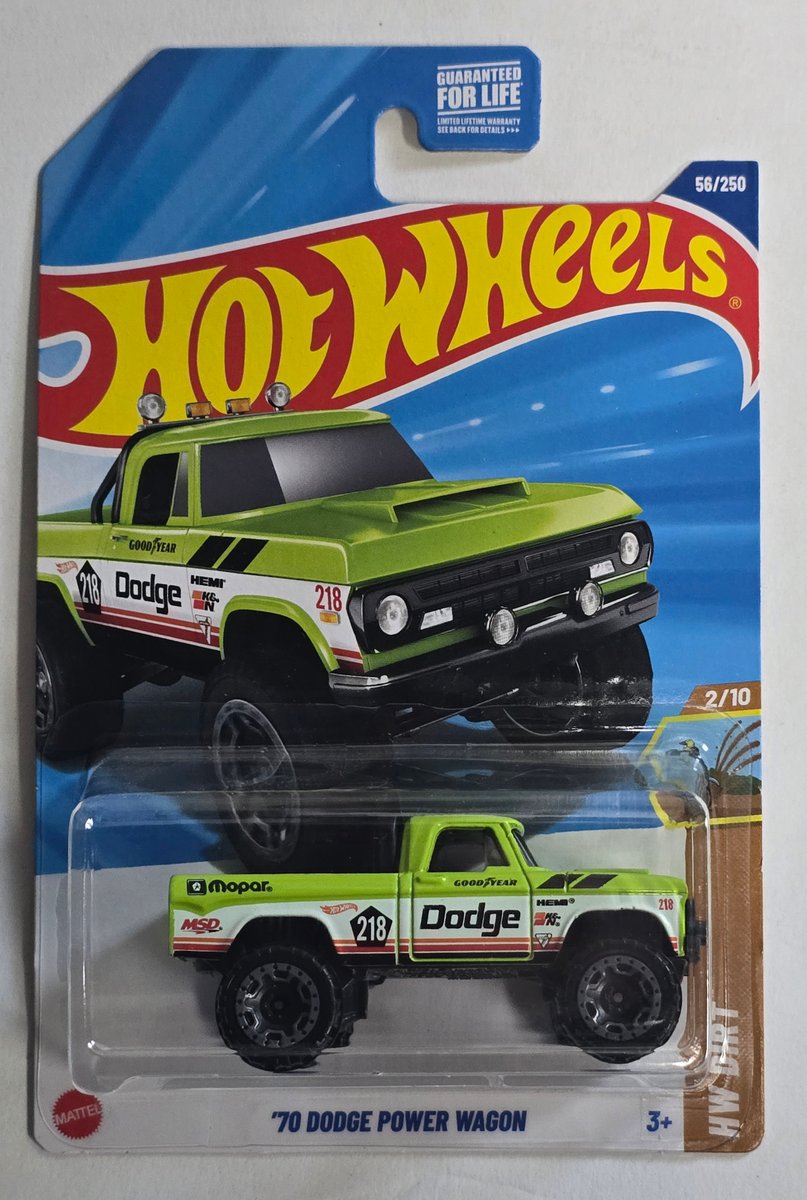 2025 Hot Wheels '70 Dodge Power Wagon