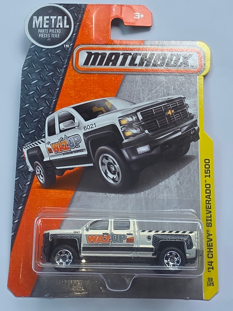 2016 Matchbox 14 Chevy Silverado 1500