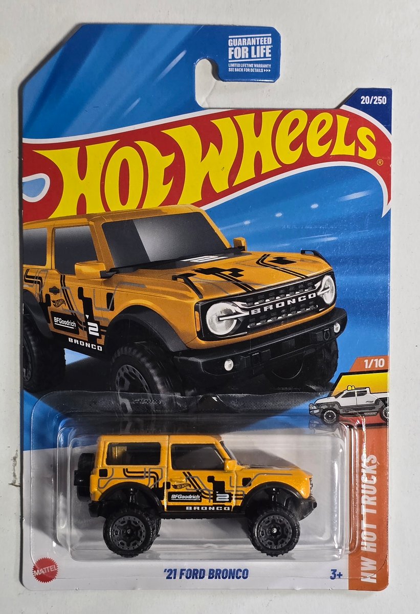 2025 Hot Wheels '21 Ford Bronco