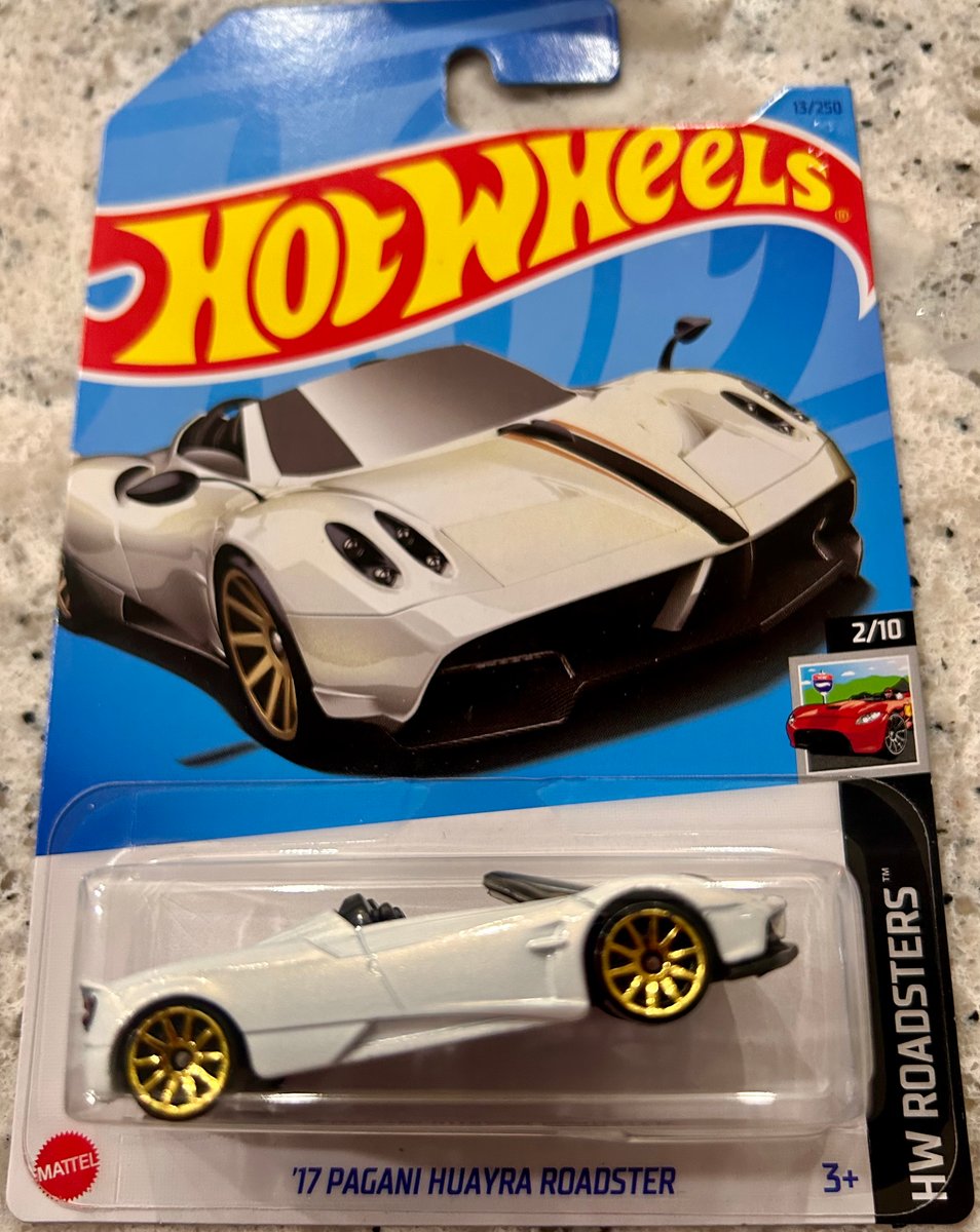 2021 Hot Wheels '17 Pagani Huayra Roadster