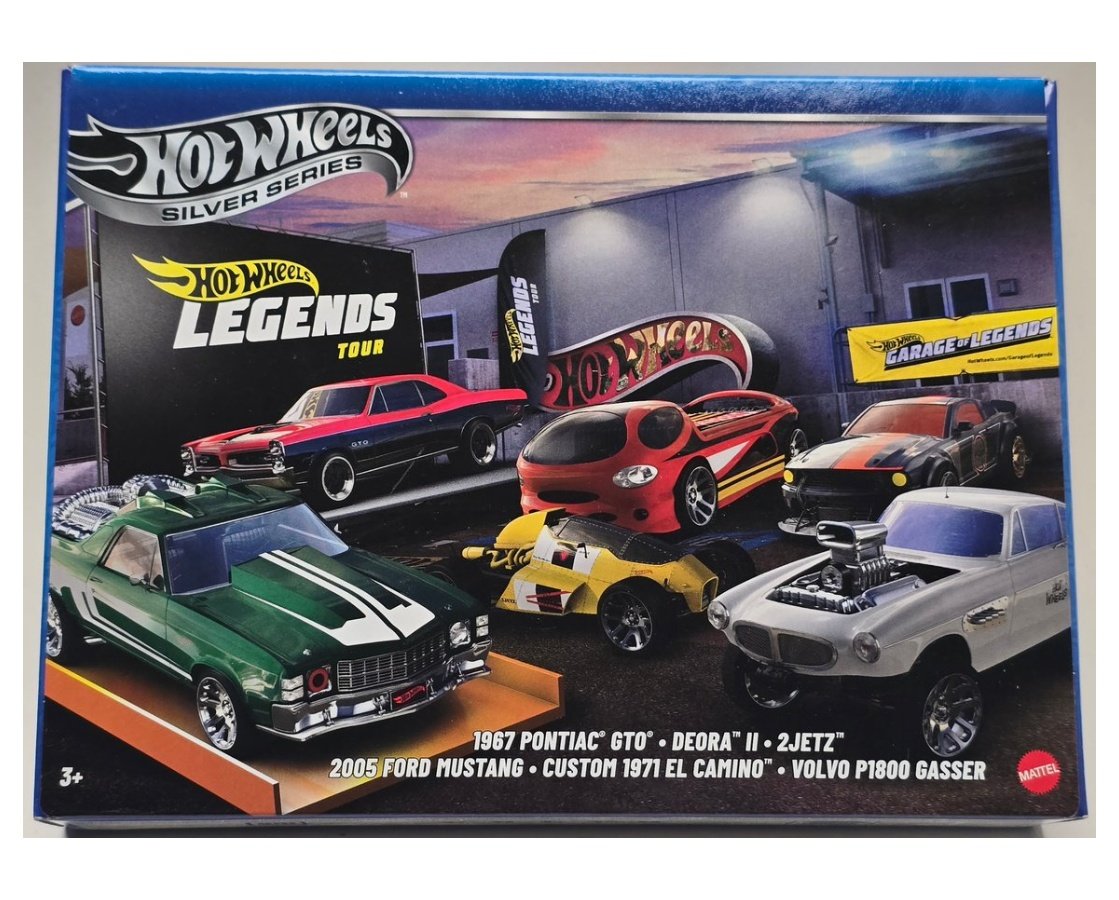 2025 Hot Wheels 2025 Hot Wheels Legends Tour 6-Pack (6-pack)