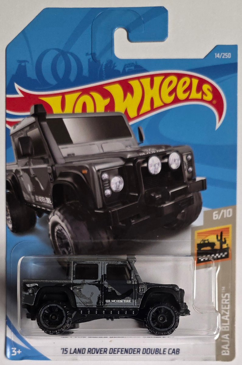 2019 Hot Wheels '15 Land Rover Defender Double Cab