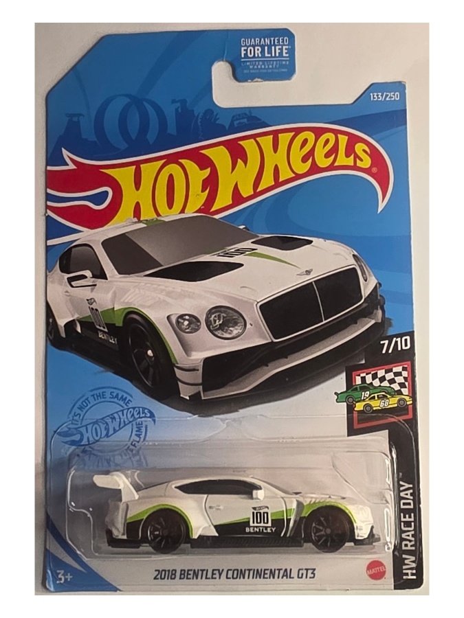 2021 Hot Wheels 2018 Bentley Continental GT3
