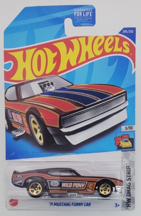 2022 Hot Wheels '71 Mustang Funny Car (Treasure Hunt)