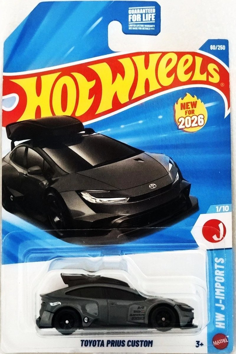 2026 Hot Wheels Toyota Prius Custom