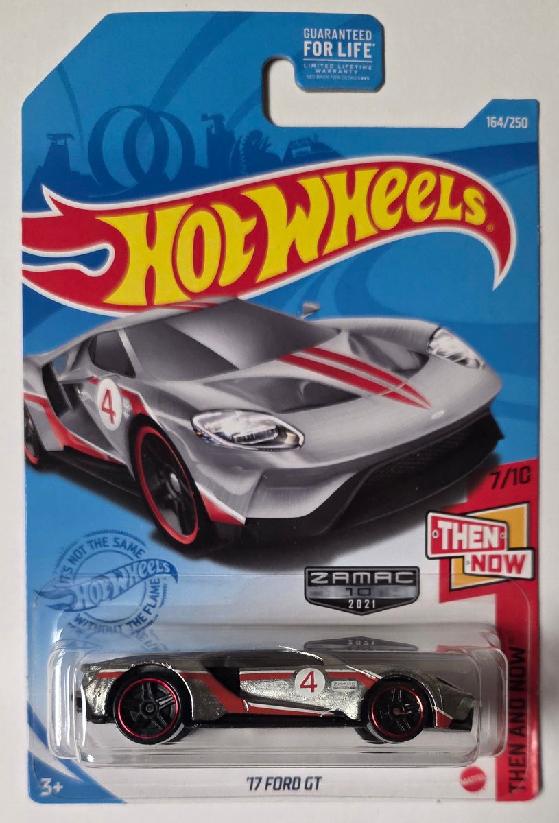 2021 Hot Wheels '17 Ford GT (Zamac)