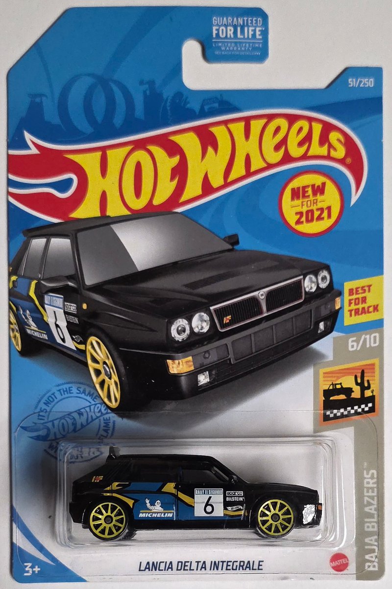 2021 Hot Wheels Lancia Delta Integrale (First Edition)