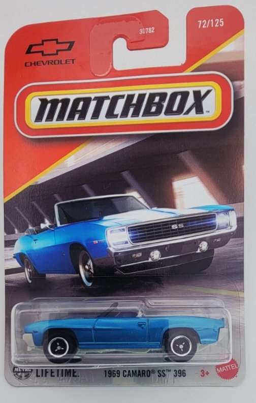 2025 Matchbox 1969 Camaro SS-396