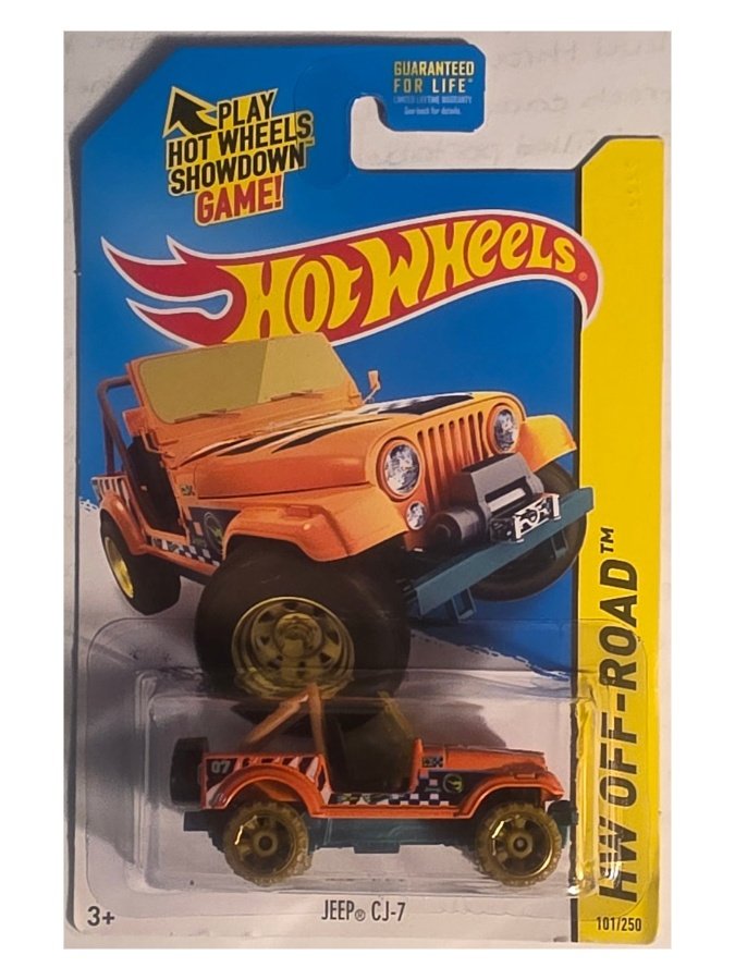 2015 Hot Wheels Jeep CJ-7 (Treasure Hunt)
