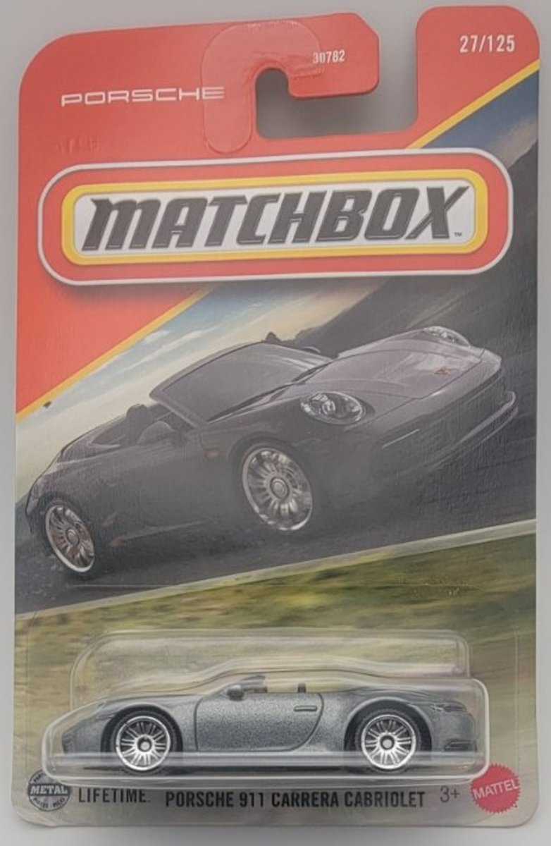2025 Matchbox Porsche 911 Carrara Cabriolet