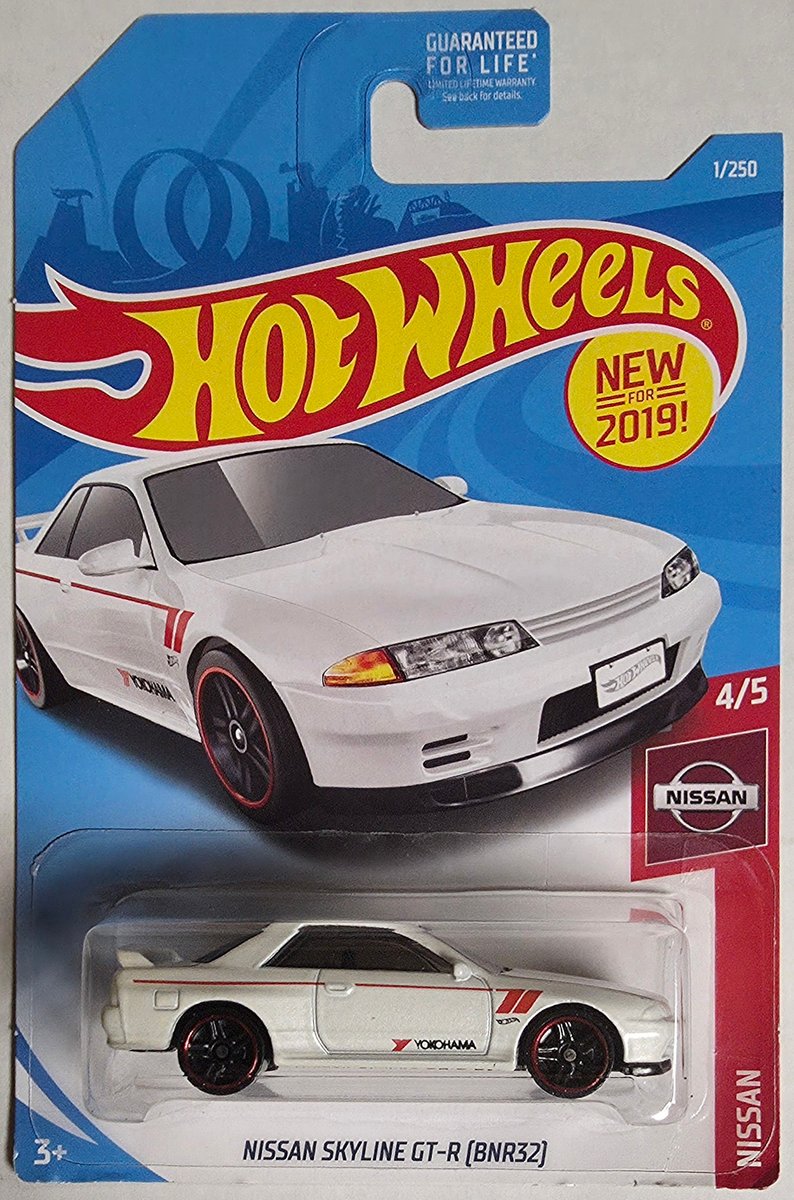 2019 Hot Wheels Nissan Skyline GT-R (BNR32) (First Edition)