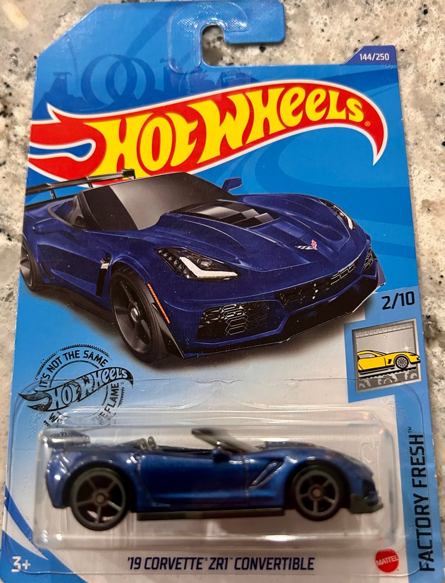 2020 Hot Wheels '19 Corvette ZR1 Convertible (First Edition)
