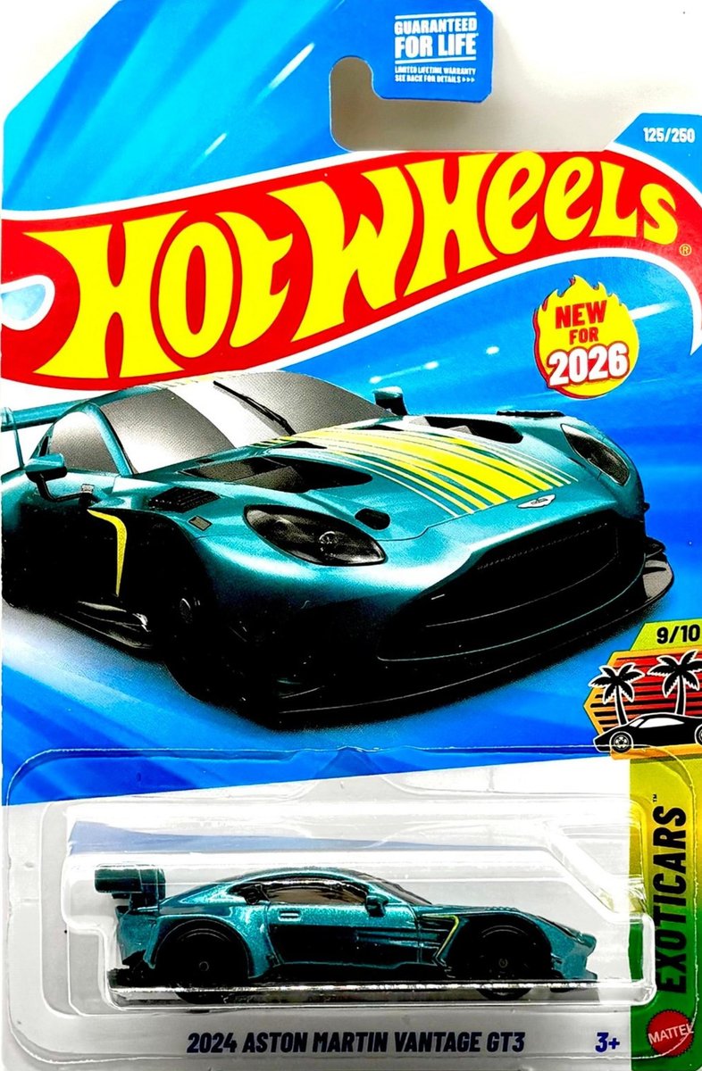 2026 Hot Wheels 2024 Aston Martin Vantage GT3 (First Edition)