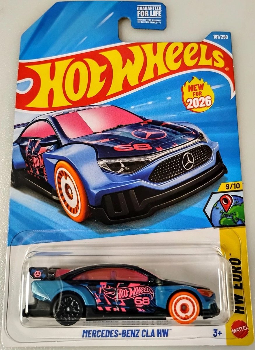 2026 Hot Wheels Mercedes-Benz CLA HW (First Edition)
