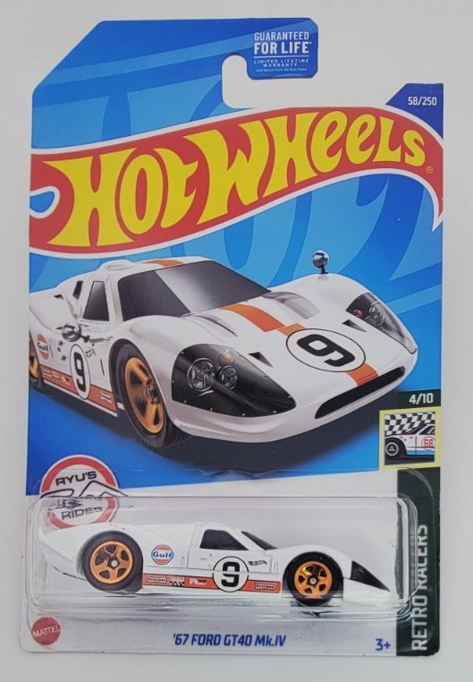 2022 Hot Wheels '67 Ford GT40 Mk.IV
