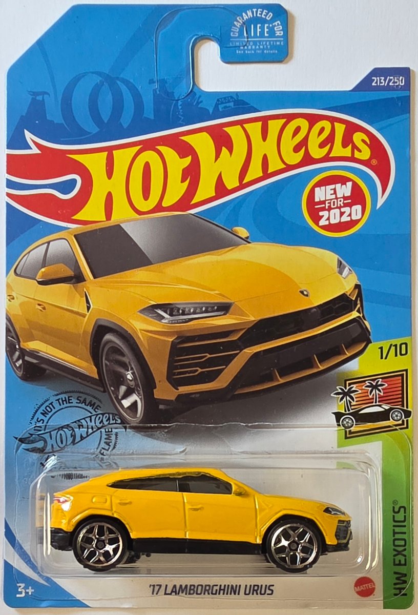 2020 Hot Wheels '17 Lamborghini Urus