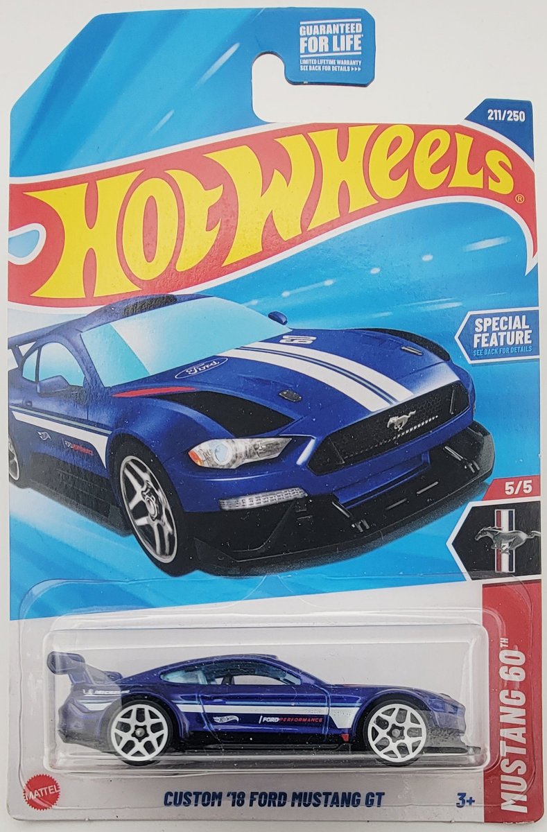 2025 Hot Wheels Custom '18 Ford Mustang GT