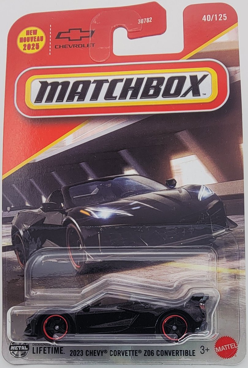 2025 Matchbox 2023 Chevy Corvette Z06 Convertable (First Edition)