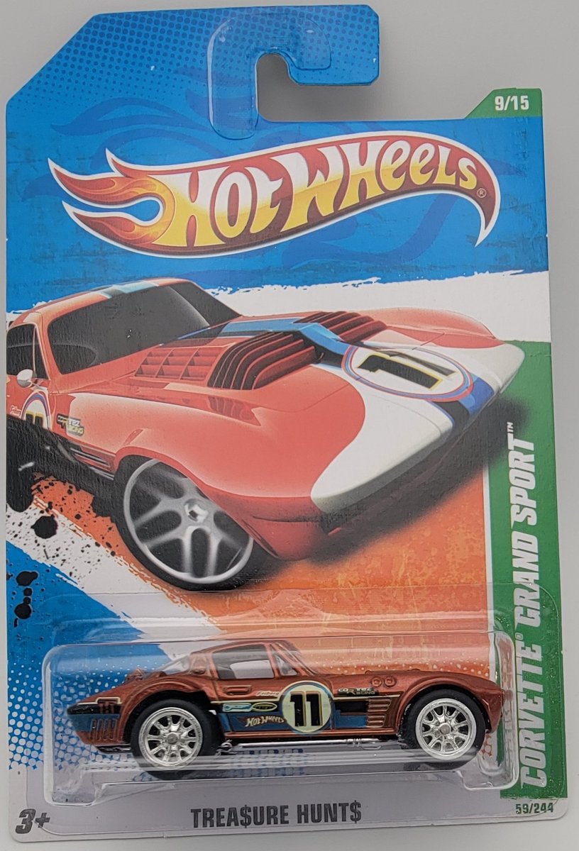 2011 Hot Wheels Corvette Grand Sport (Super Treasure Hunt)