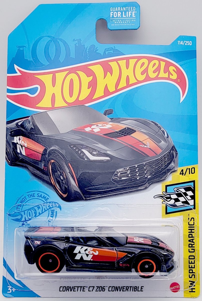 2021 Hot Wheels Corvette C7 Z06 Convertible (Super Treasure Hunt)