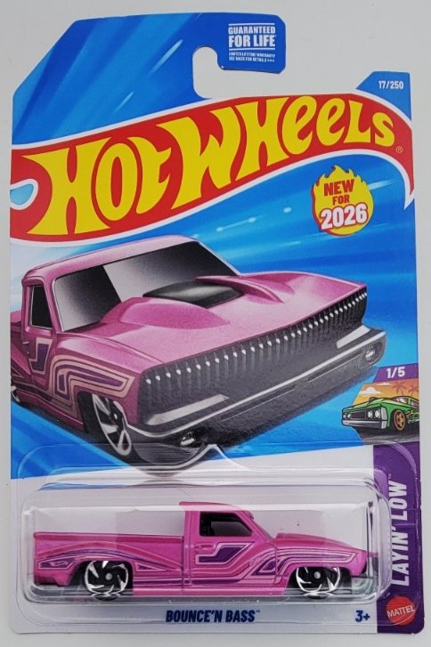 2026 Hot Wheels Bounce'n Bass (First Edition)