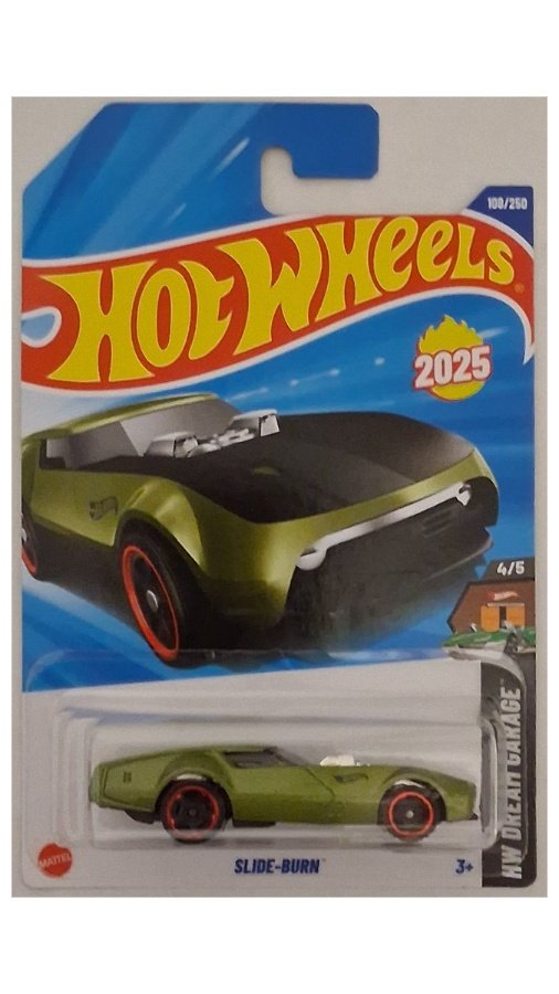 2025 Hot Wheels Slide-Burn (First Edition)
