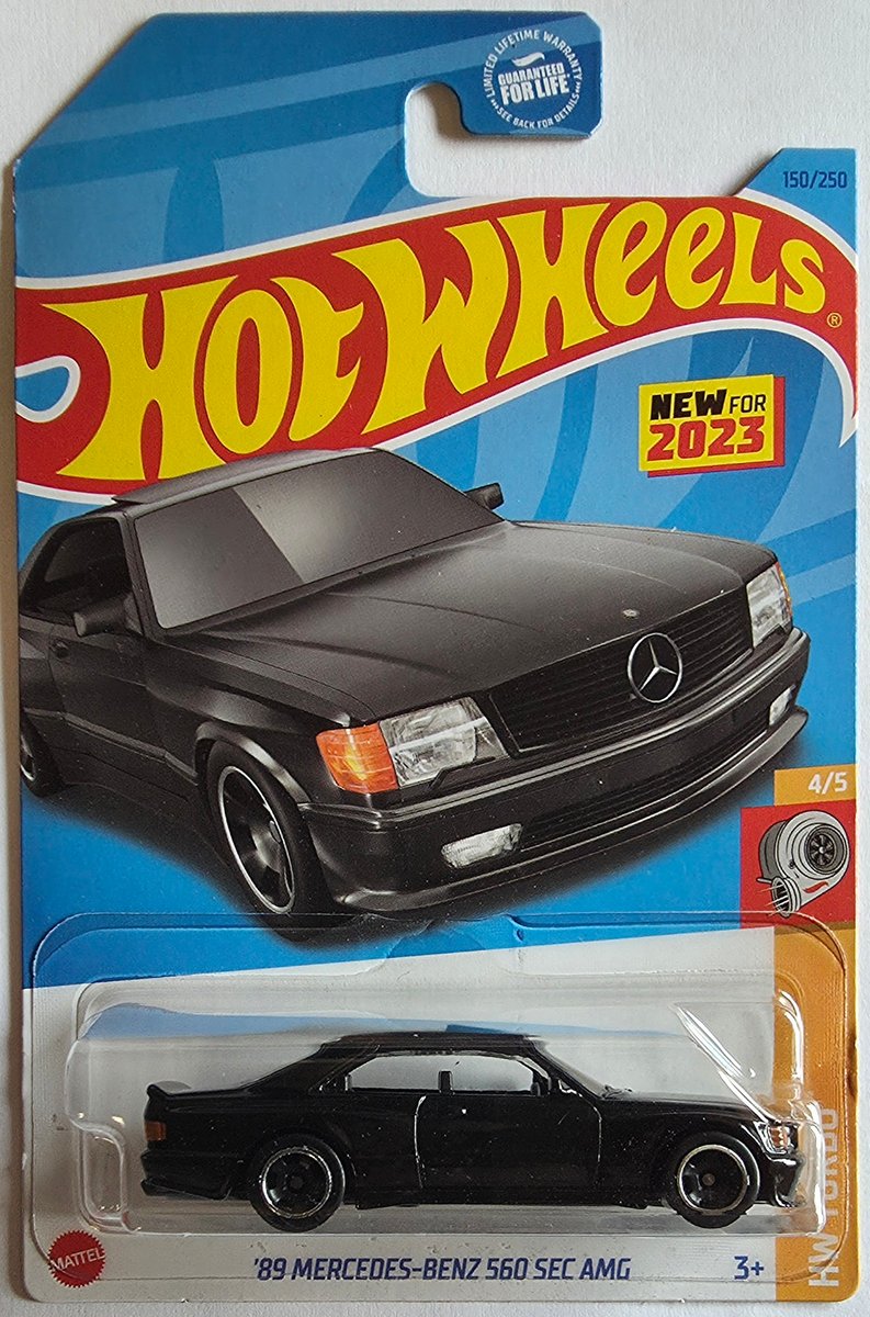 2023 Hot Wheels '89 Mercedes-Benz 560 SEC AMG (First Edition)