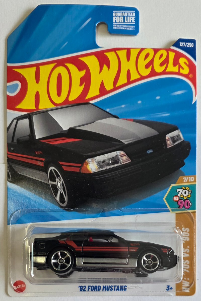 2012 Hot Wheels '92 Ford Mustang