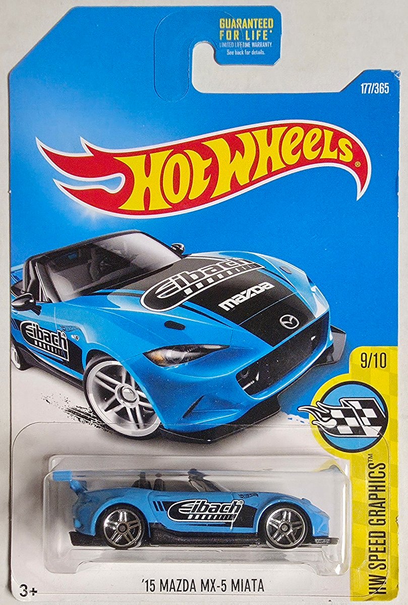 2017 Hot Wheels '15 Mazda MX-5 Miata