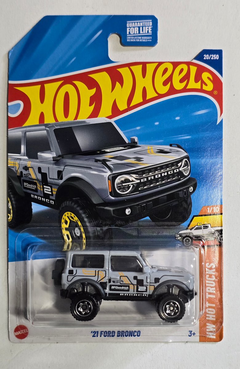 2025 Hot Wheels '21 Ford Bronco