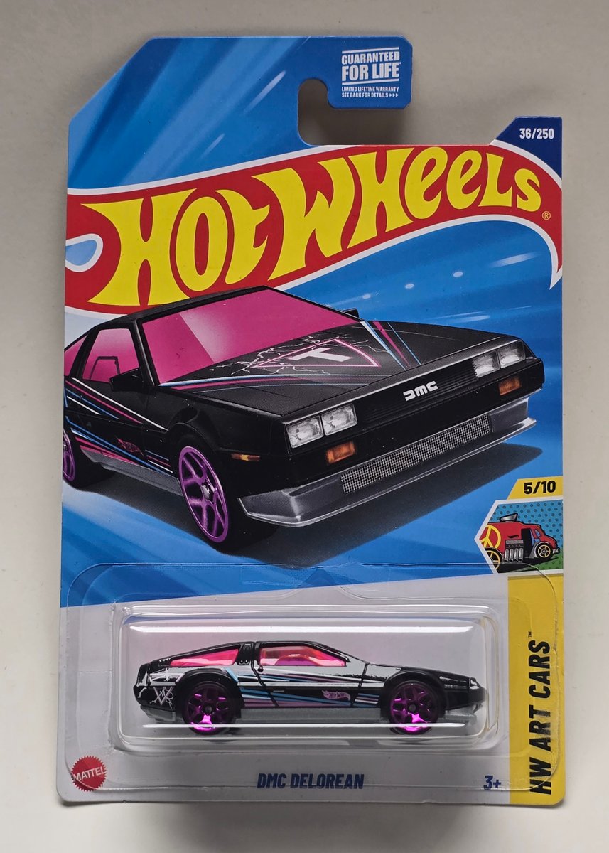 2025 Hot Wheels DMC Delorean