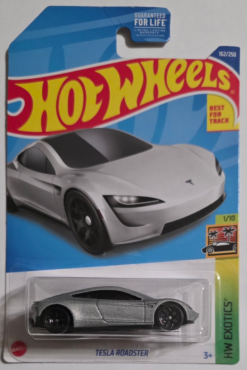 2022 Hot Wheels Tesla Roadster