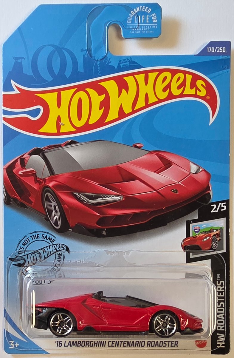 2020 Hot Wheels '16 Lamborghini Centenario Roadster