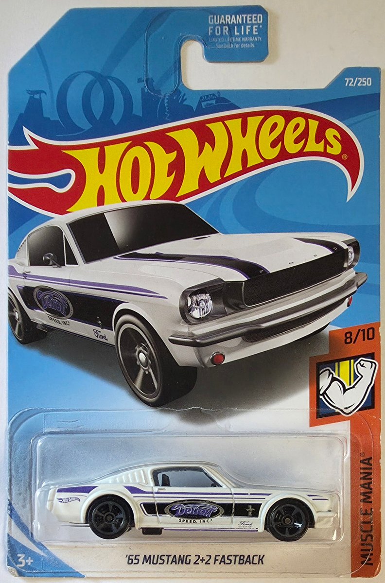 2019 Hot Wheels '65 Mustang 2+2 Fastback