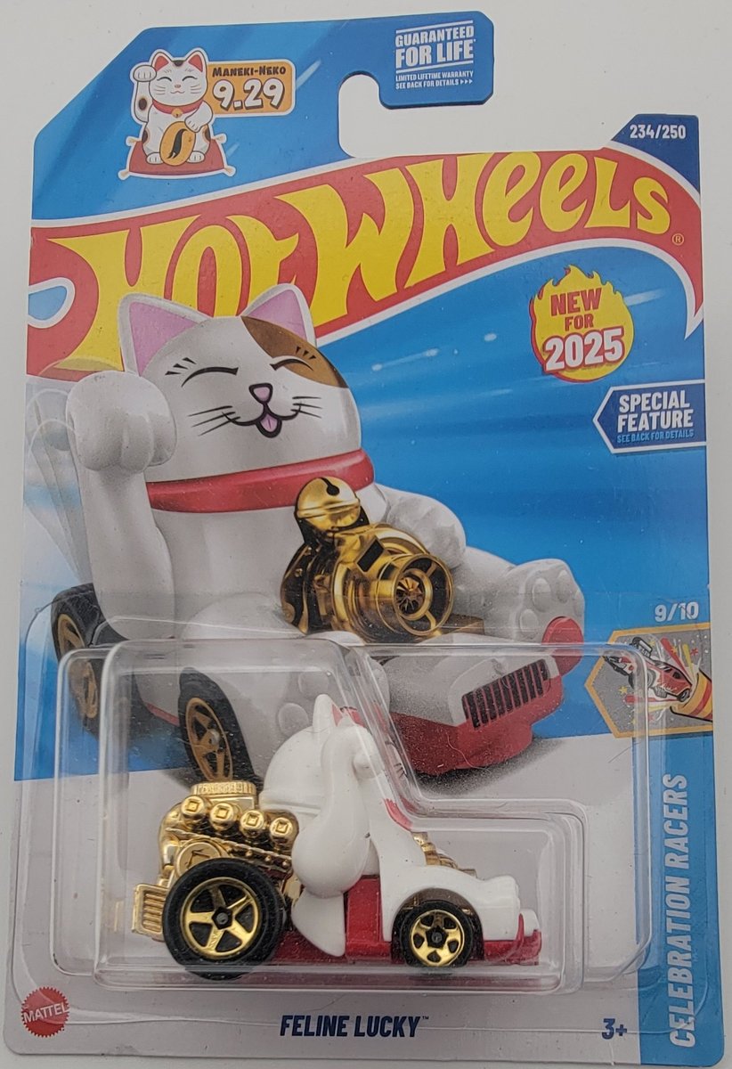 2025 Hot Wheels Feline Lucky (First Edition)