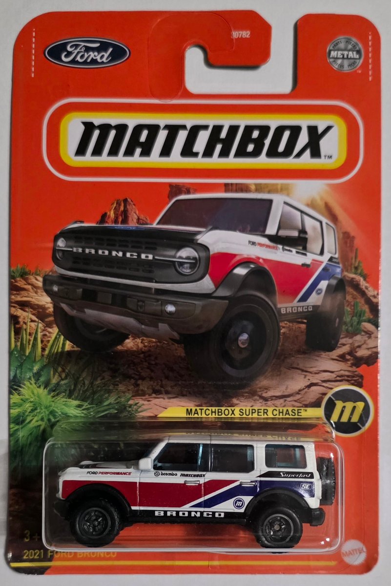 2022 Matchbox 2021 Ford Bronco (Super Chase)