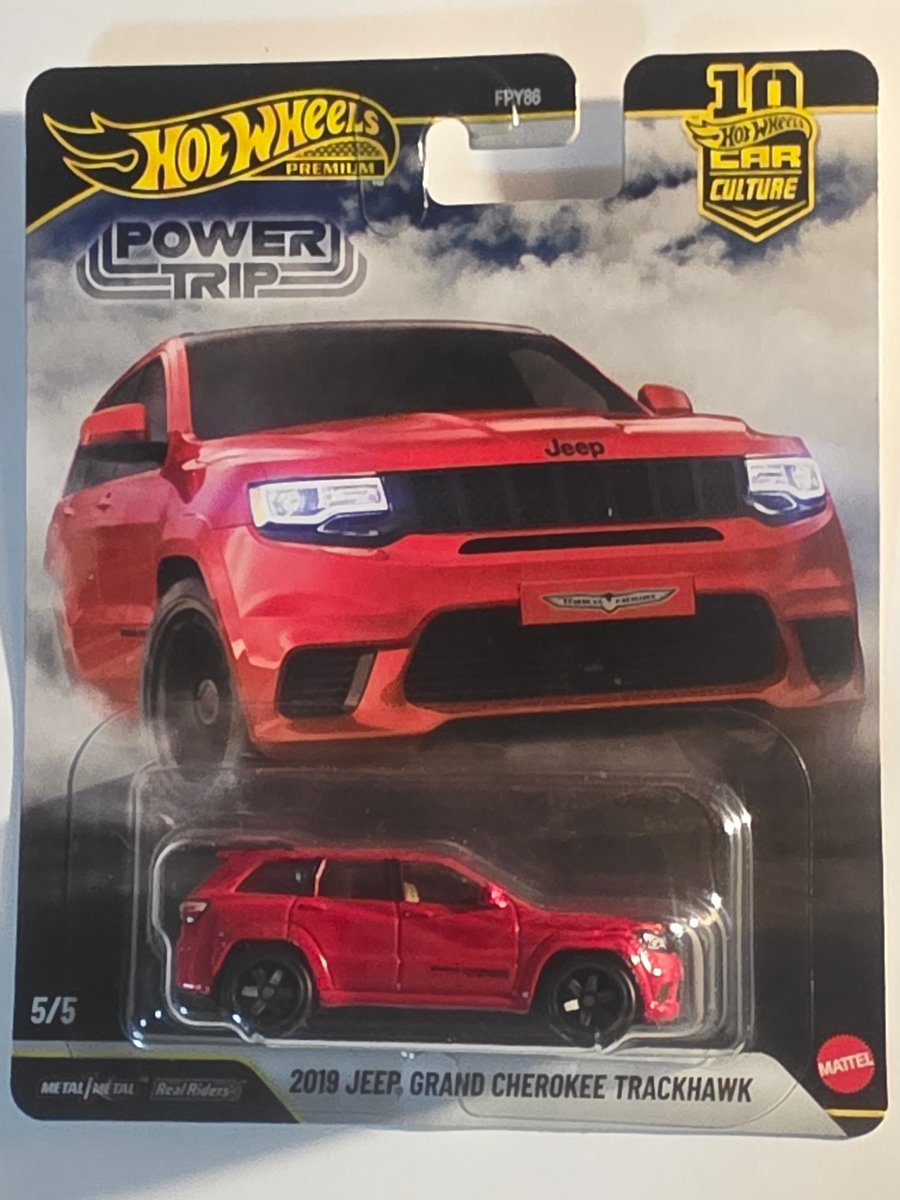 2026 Hot Wheels 2019 Jeep Grand Cherokee Trackhawk