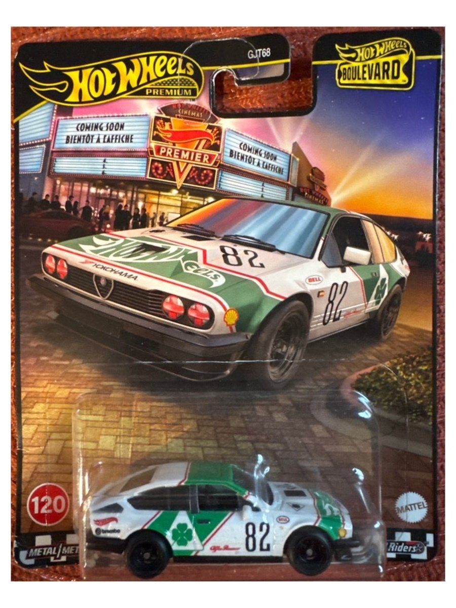 2025 Hot Wheels Alfa Romeo GTV6 3.0