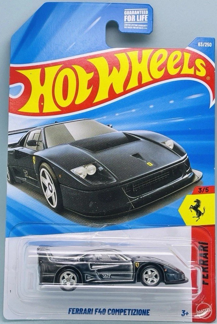 2026 Hot Wheels Ferrari F40 Competizione (Super Treasure Hunt)