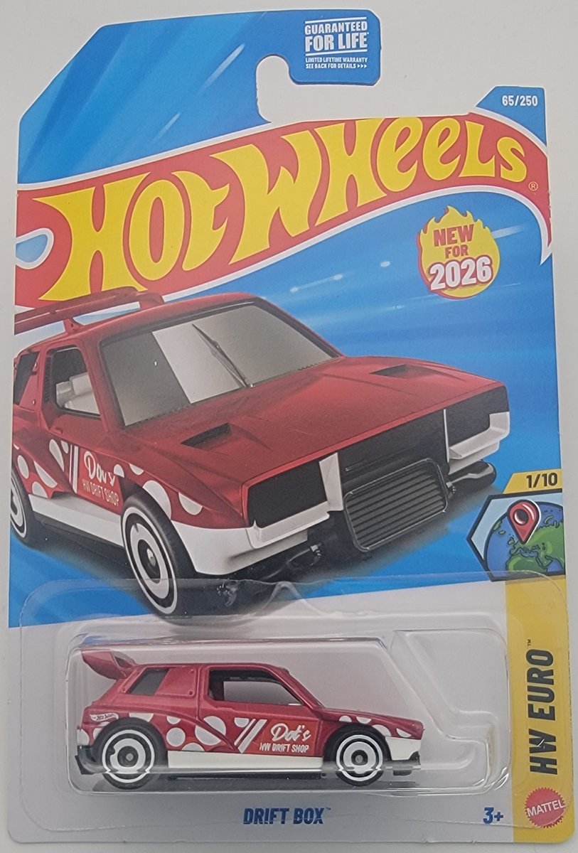 2026 Hot Wheels Drift Box (First Edition)