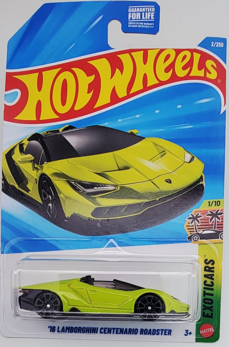 2026 Hot Wheels '16 Lamborghini Centenario Roadster