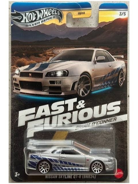 2023 Hot Wheels Nissan Skyline GT-R (BNR34)