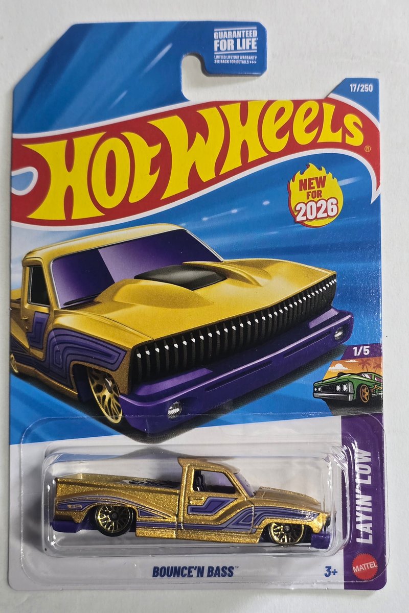 2026 Hot Wheels Bounce'n Bass (First Edition)