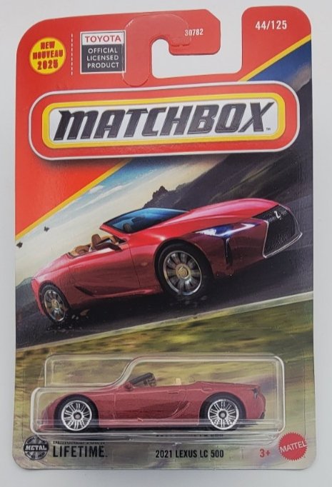 2025 Matchbox 2021 Lexus LC 500 (First Edition)