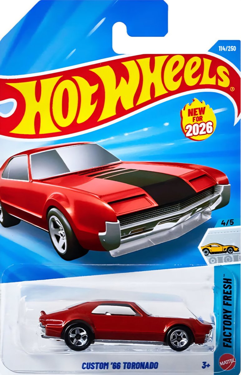 2026 Hot Wheels Custom '66 Toronado
