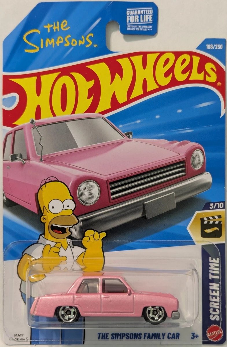 2026 Hot Wheels The Simpsons Family Car