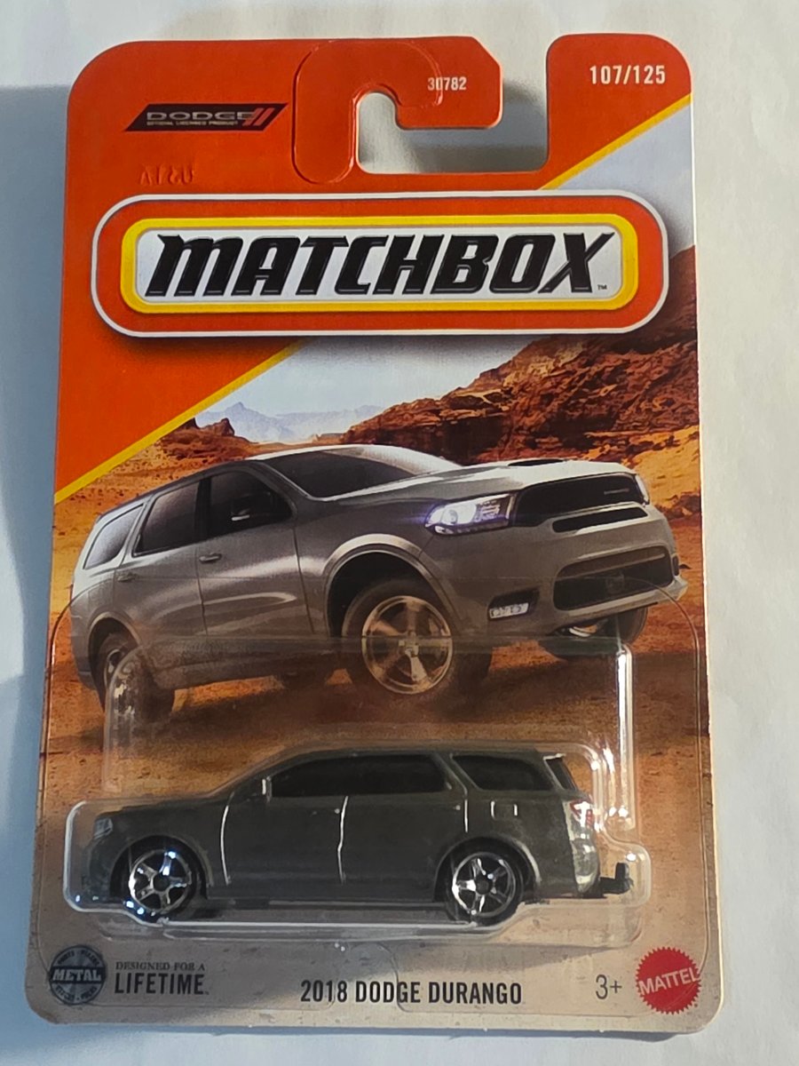 2025 Matchbox 2018 Dodge Durango
