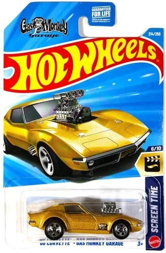 2026 Hot Wheels '68 Corvette Gas Monkey Garage
